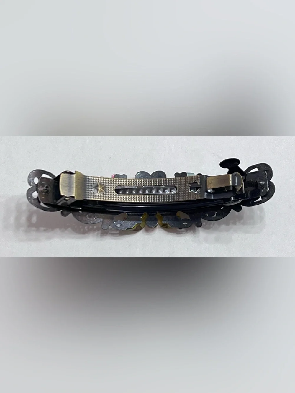 Colorful Crystal Barrette